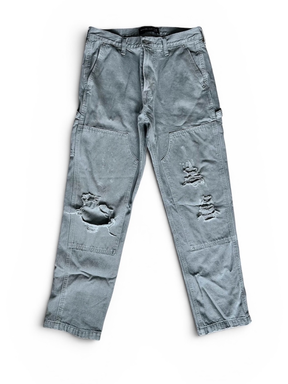Abercrombie & Fitch Men’s Loose Distressed Jean